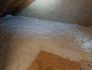 Zateplení patrového domu pomocí foukané izolace